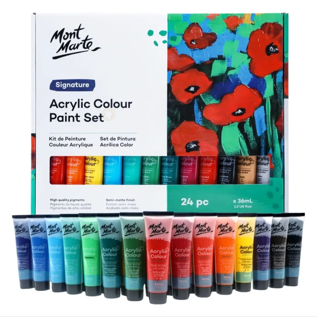 Mont Marte Acrylic Color 36 ml 24 colour