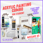 Acrylic Colour painting Combo For Beginner